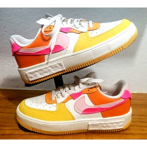 Nike Air Force 1 Fontanka Summit White/Hyper Pink/Solar Flare Men size 11.5 W 13